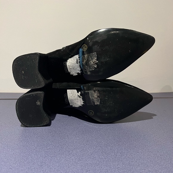 Topshop Suede Mid Calf Boot - Picture 6 of 6